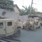 Dr. Dave David Haiti Armed Forces Vehicles