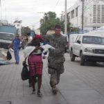 Soldier Helping Haiti Earthquake Survivor Dr Dave David