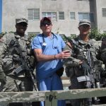 Dr. Dave David & Troops Following Haiti Earthquake