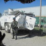 UN Tank Haiti Earthquake Dr. Dave David